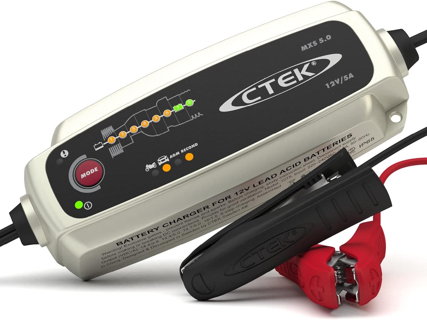 CTEK MXS 5.0 Smart Battery Charger 12V 5A