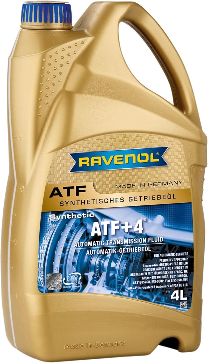 Ravenol ATF + 4 Automatic Transmission Fluid 4L