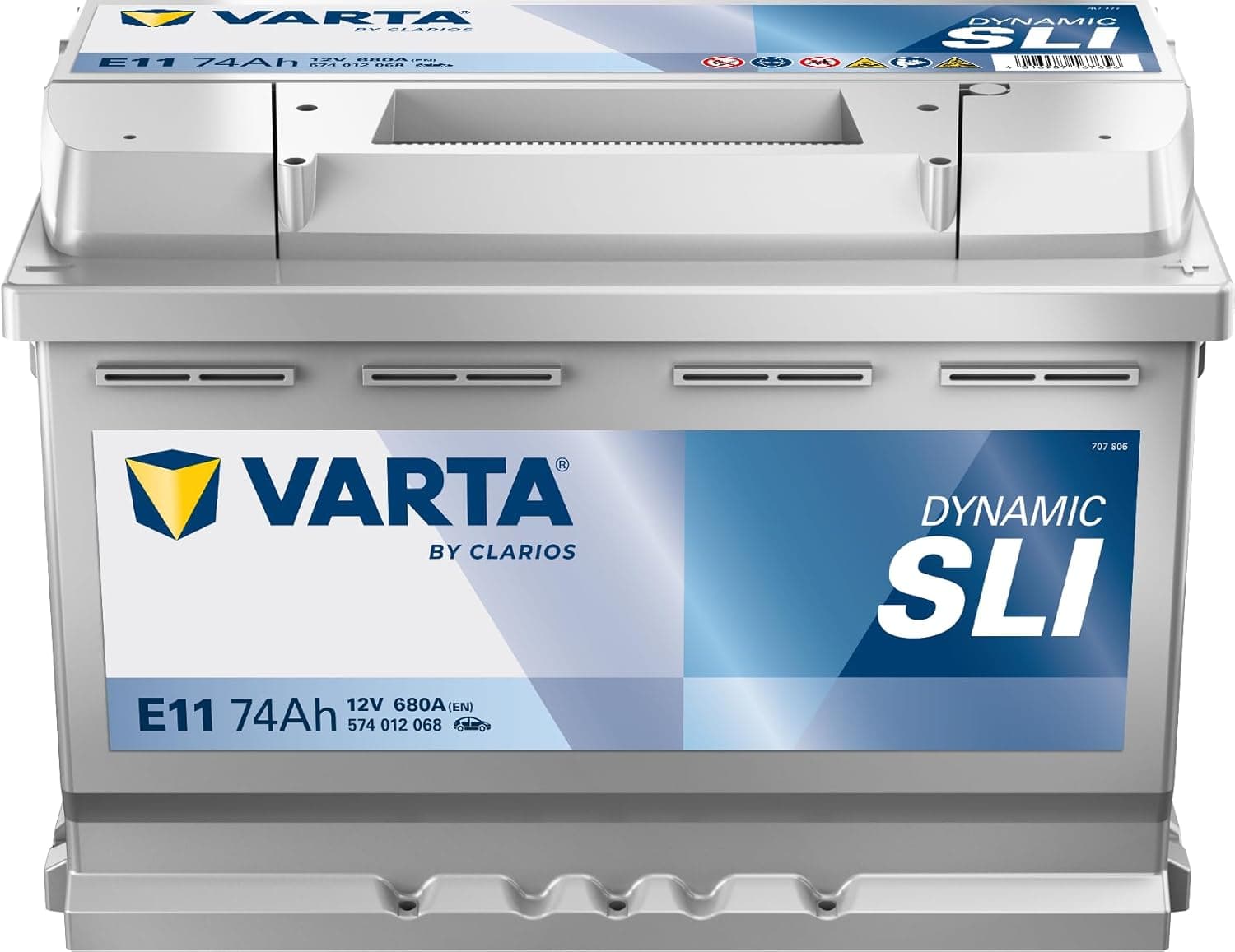 Varta Blue Dynamic E11 Car Battery 74Ah 680A