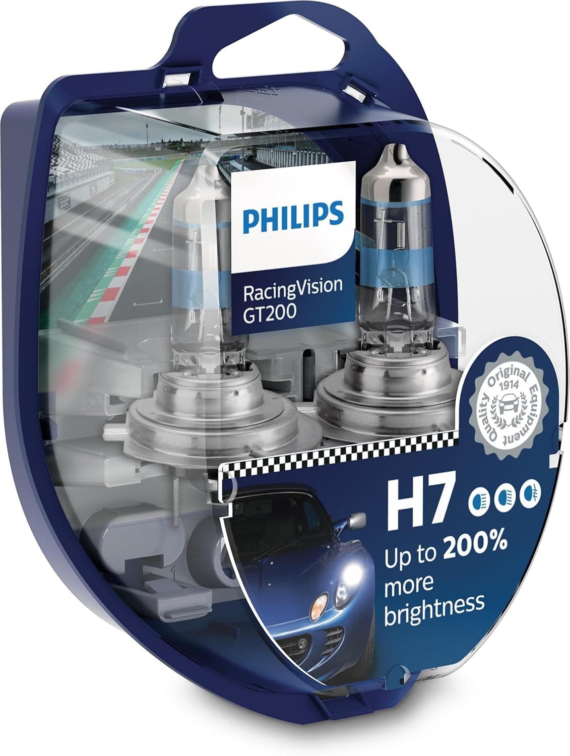 Philips RacingVision GT200 H7 (2-Pack)